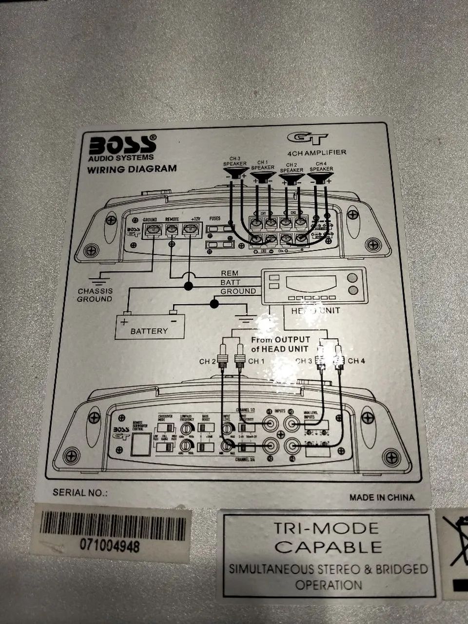 Módulo amplificador Mosfet Boss - Foto 4