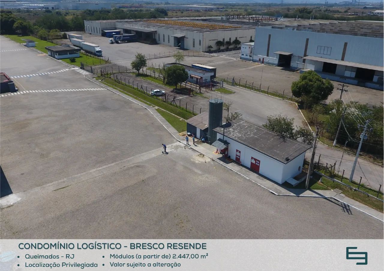 Galpão logístico e industrial para alugar em Resende - RJ