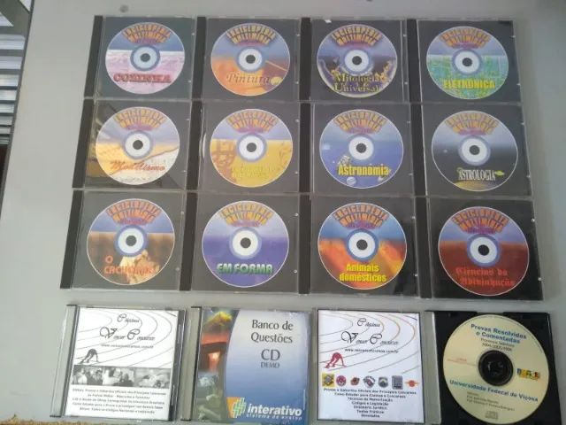 Coleção Enciclopédia Multimídia Antiga & Original