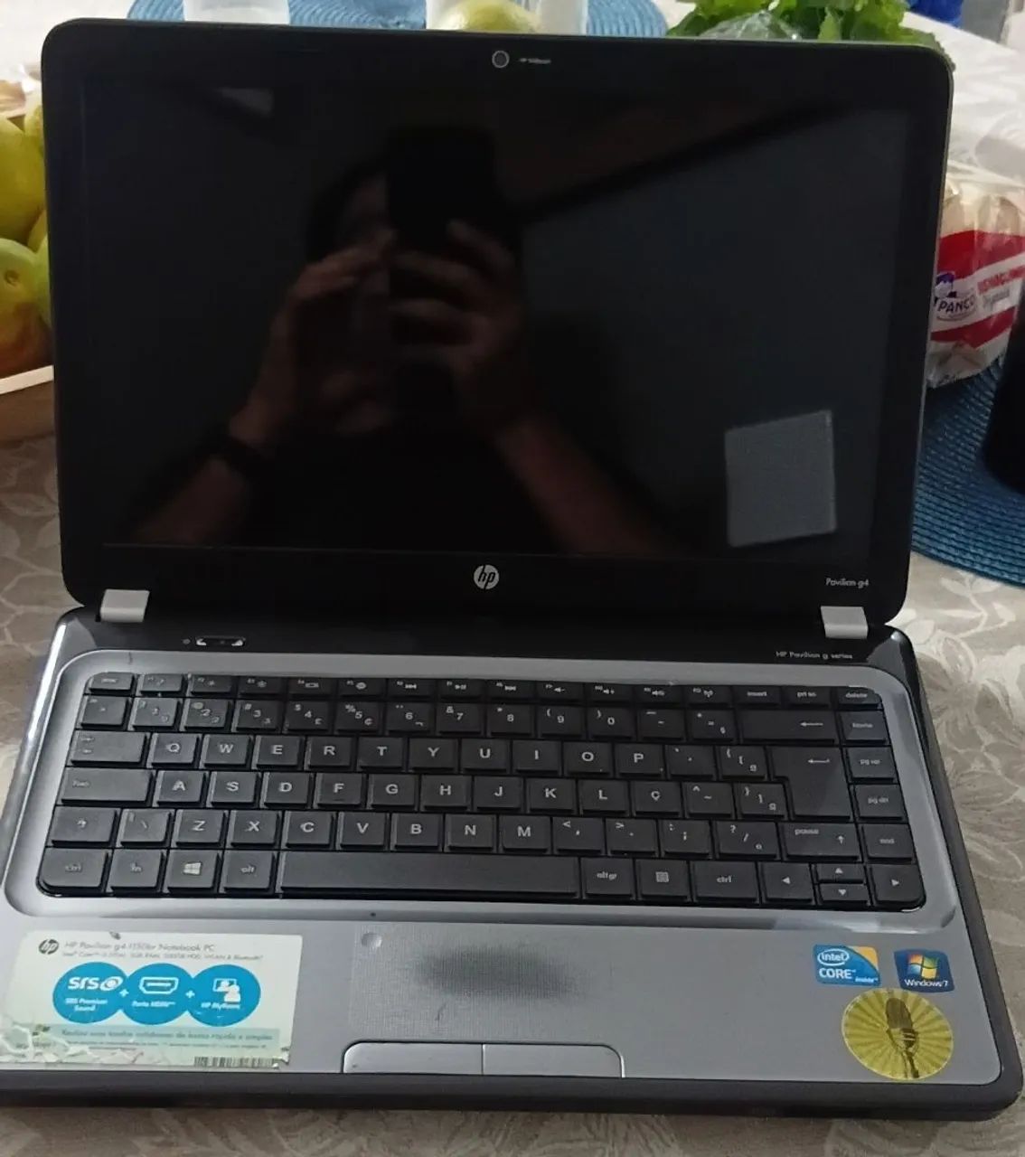 Notebook hp sem HD para retirar peças 