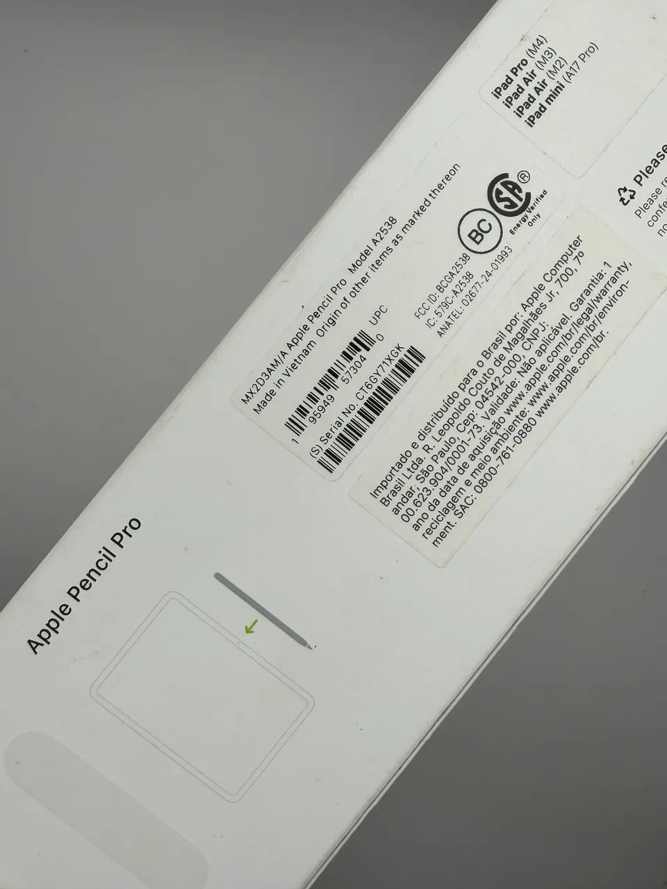 Apple Pencil Pro / Nomal - Periféricos e Acessórios de Computador