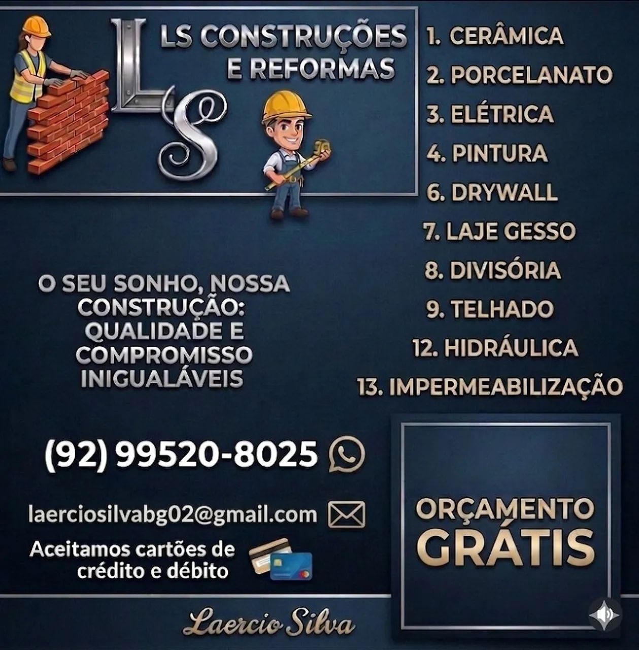 Pedreiro disponíveis 