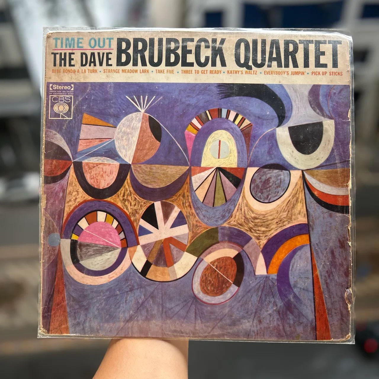 Disco de vinil LP Time Out Dave Brubeck Quartet