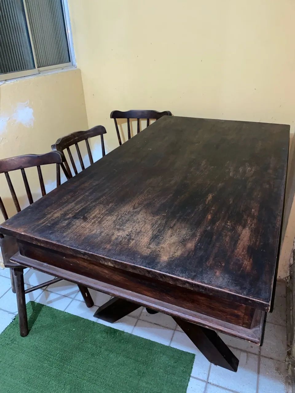 Mesa de madeira para jantar  - Foto 3
