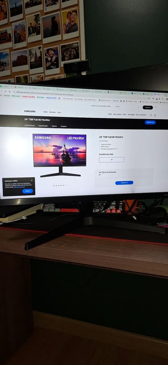 Monitor gamer Samsung T35F