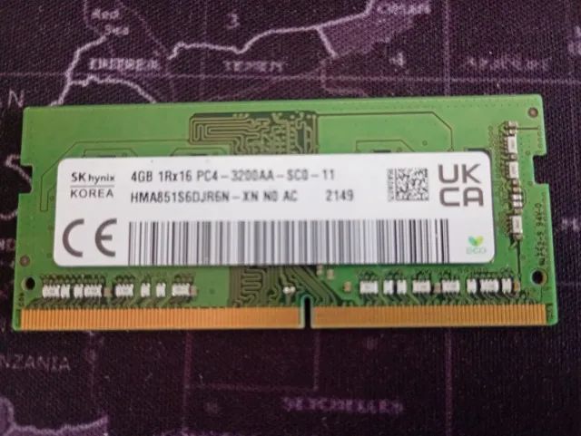 Memoria DDR4 4GB notebook