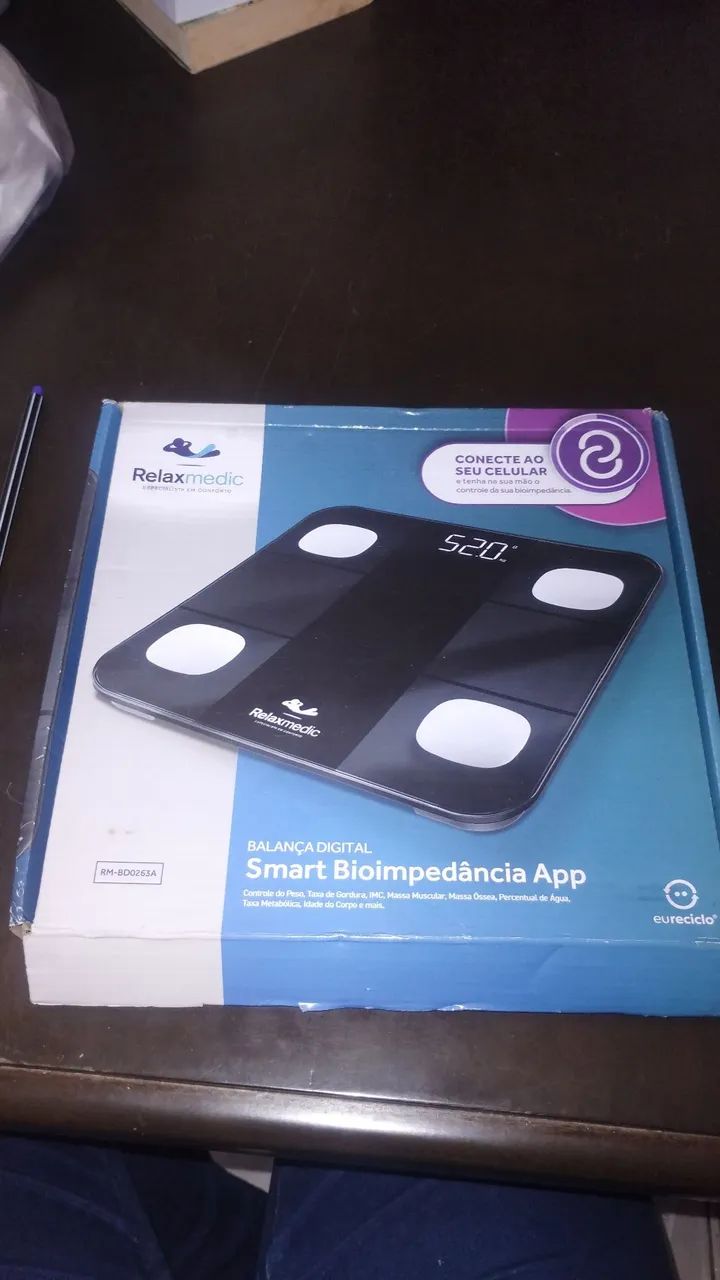 Balança Digital com Biopedancia