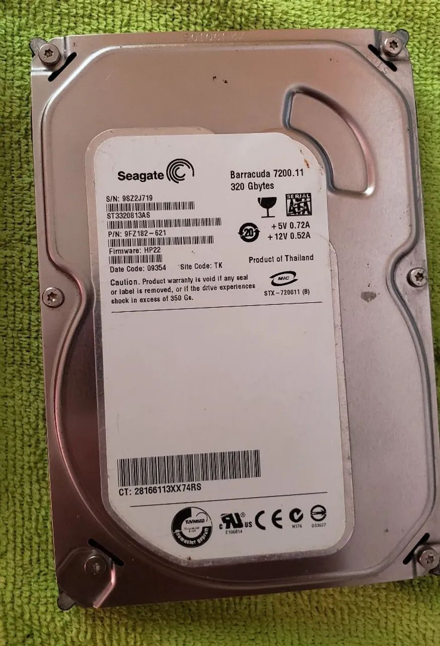 HD ?Toshiba para notebook 2,5" e mais dois HDs - Foto 4