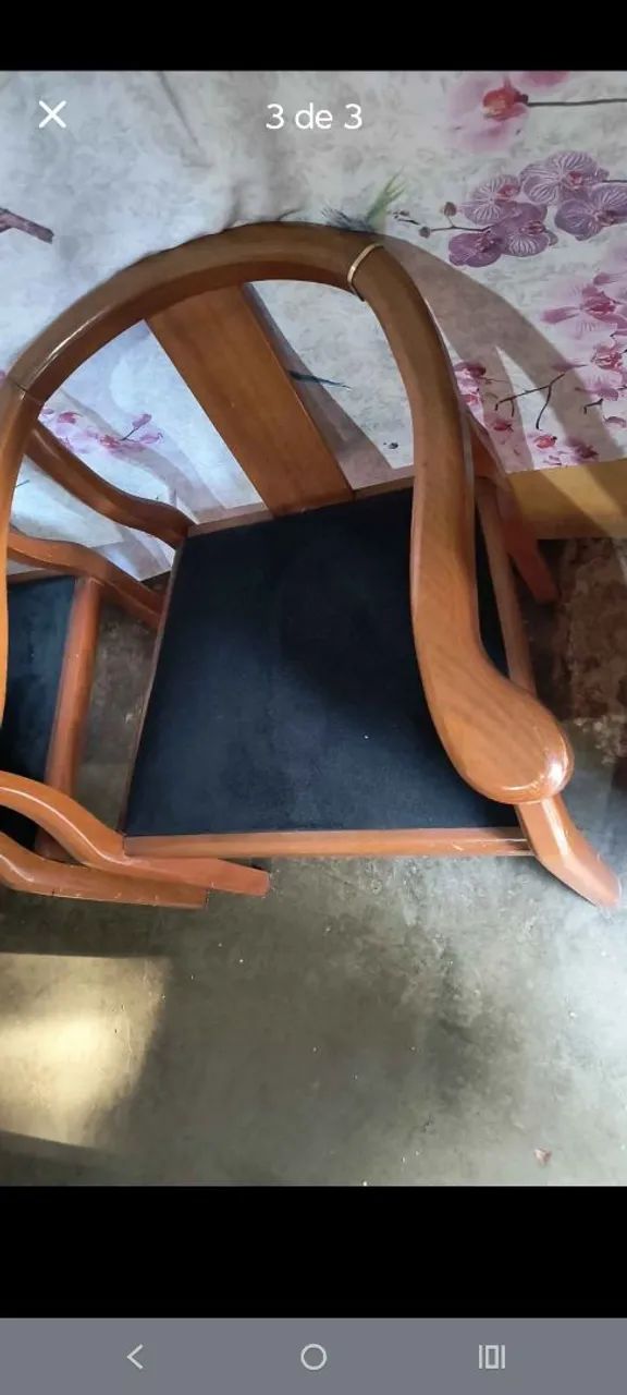 Cadeira em estilo 