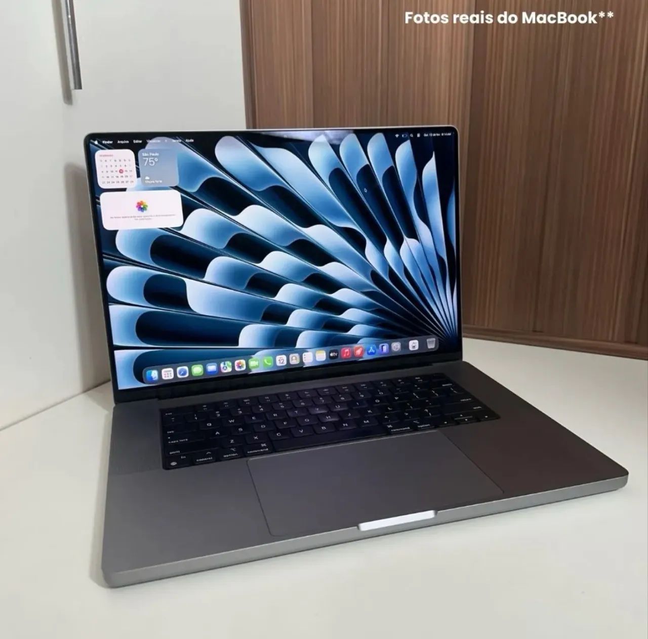 MacBook 16 polegadas 32 gb memoria