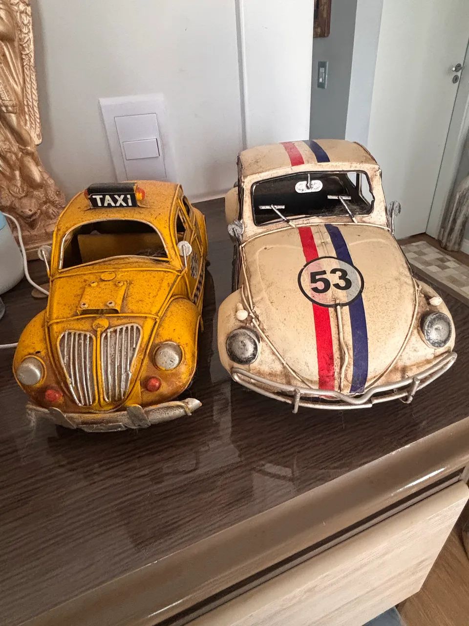 Carrinho fusca de ferro coleção  - Foto 5