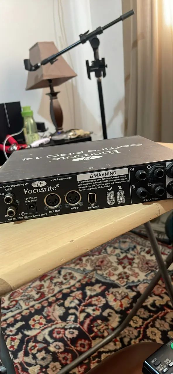 Placa de som Focusrite Saffire pro 14 - Foto 4
