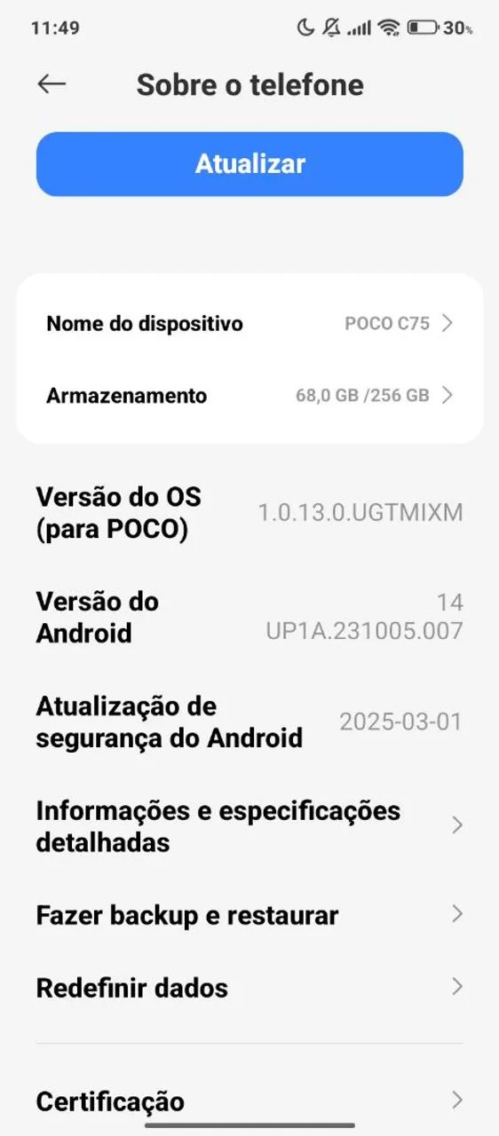 Celular xiaomi poco c75  - Foto 2