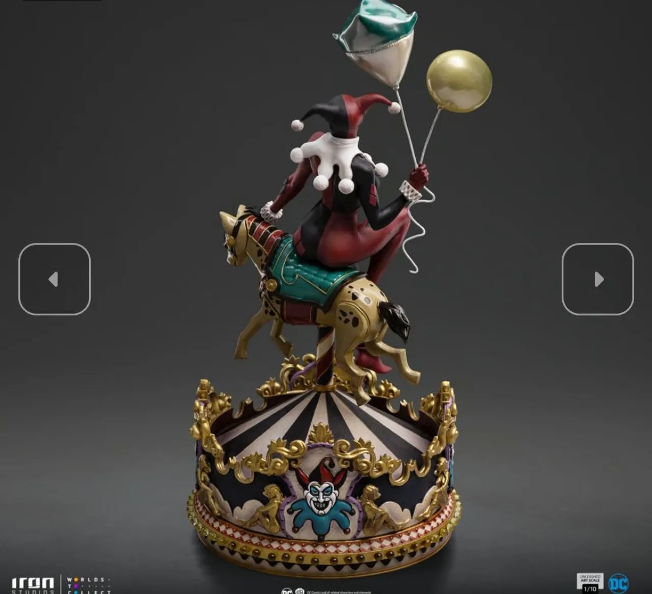 Harley Quinn Unleashed Iron Studios Arlequina - Foto 5
