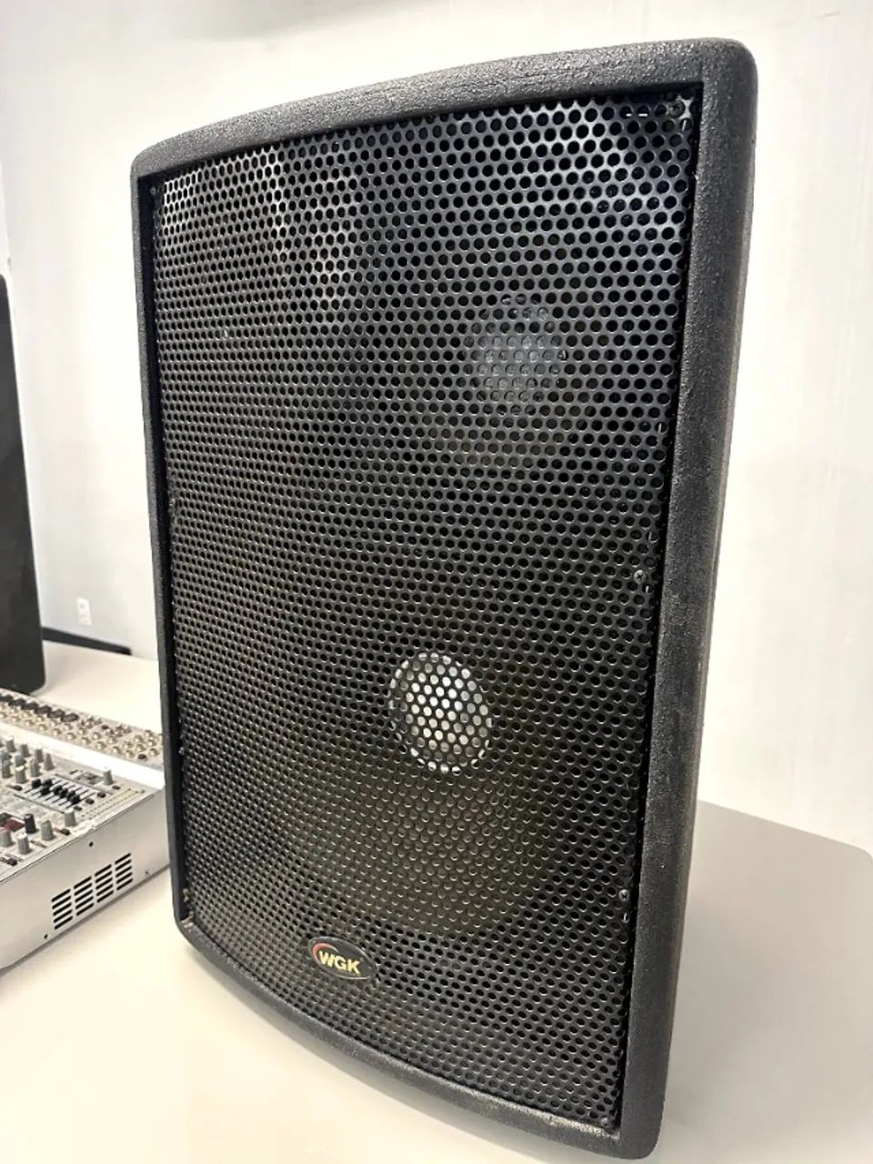 Som Profissional com 2 Caixas de Som + Mesa de Som Amplificada - Foto 4