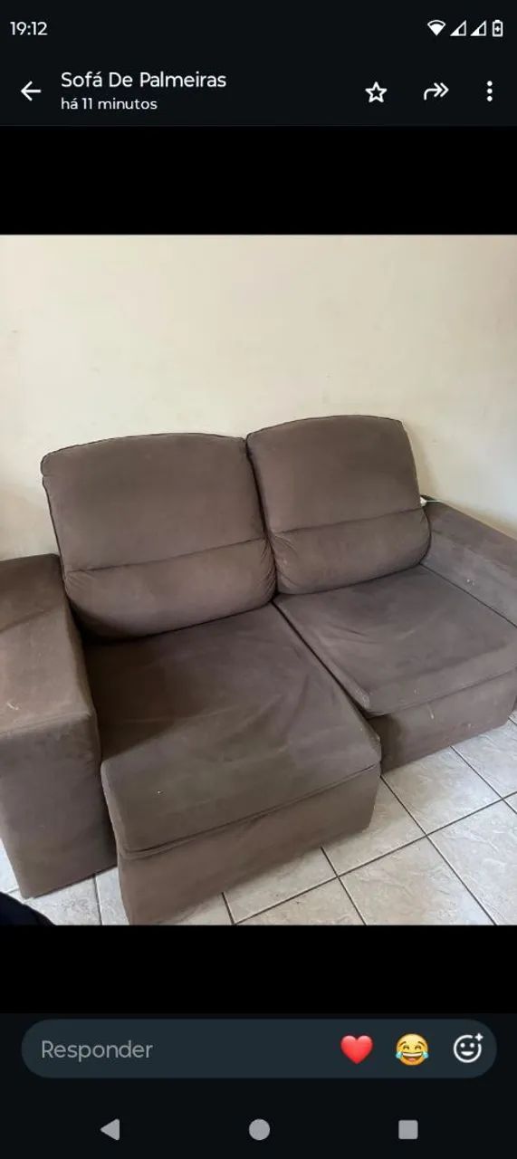 Vendo esse sofá retrátil