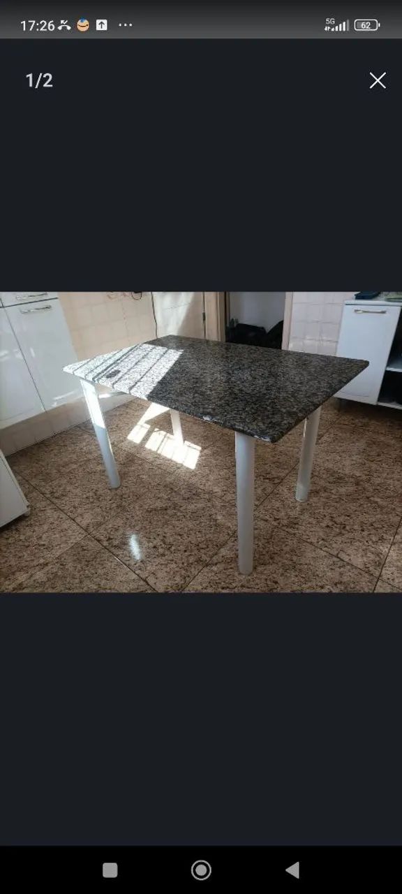 Mesa de granito para cozinha