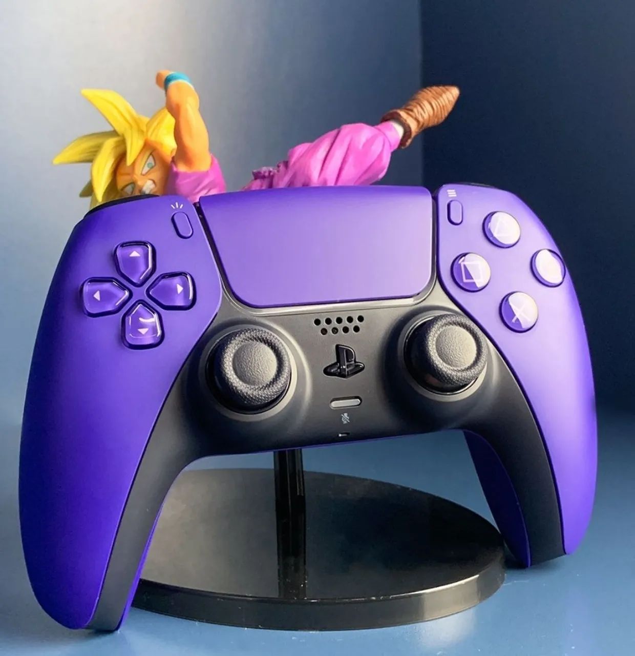 CONTROLE PS5 Galactic Roxo Dualsense Playstation 5 Sony Original Importado Novo Lacrado - Foto 4