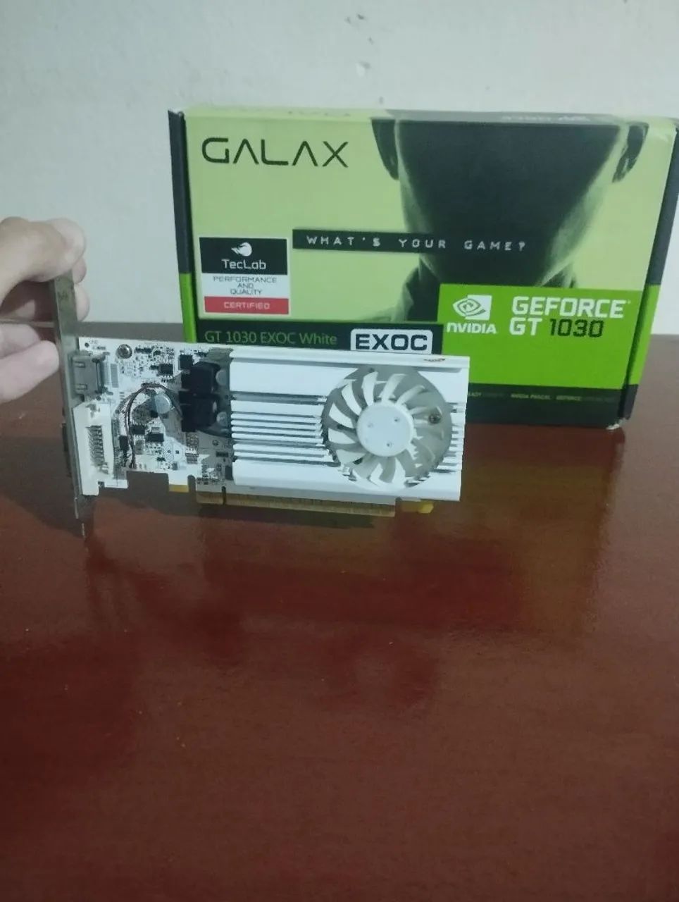 Placa de vídeo GT 1030