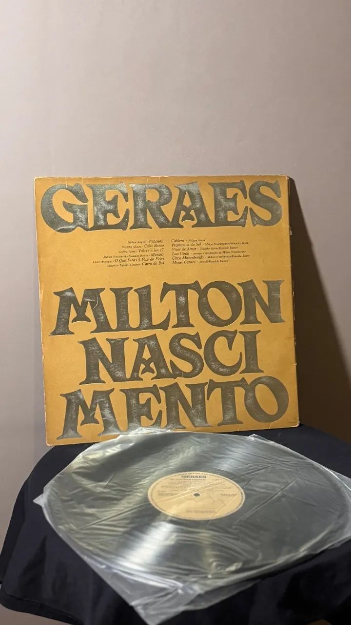 Discos Vinil Milton Nascimento 4LPs  - Foto 3