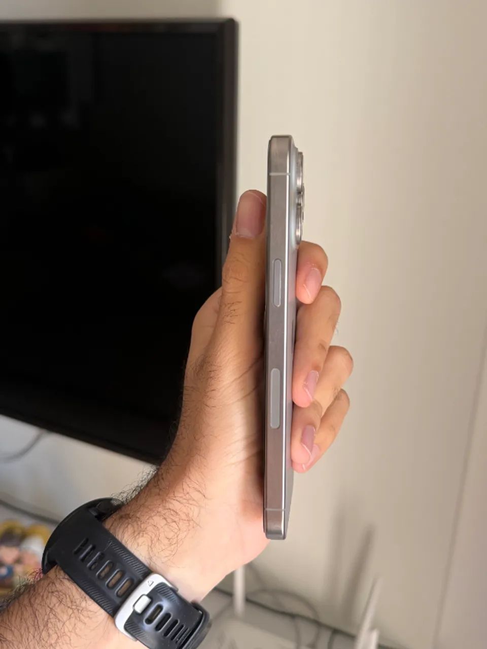 iPhone 15 Pro Max Titânio 256GB - 87% | Único Dono - Foto 4
