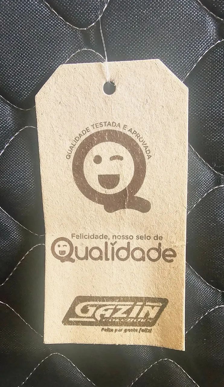 Cama box baú + colchão casal + cabeceira em suede - Foto 4