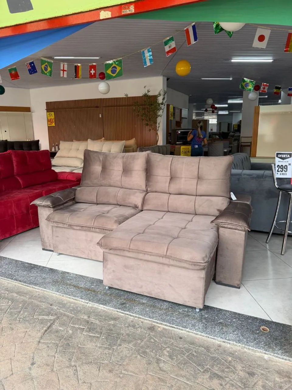 Sofa napoli C.O 2.15x1.50m