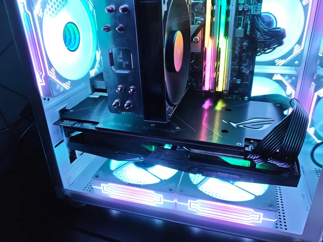 RX Vega 56 Asus rog strix 8gb H - Foto 3