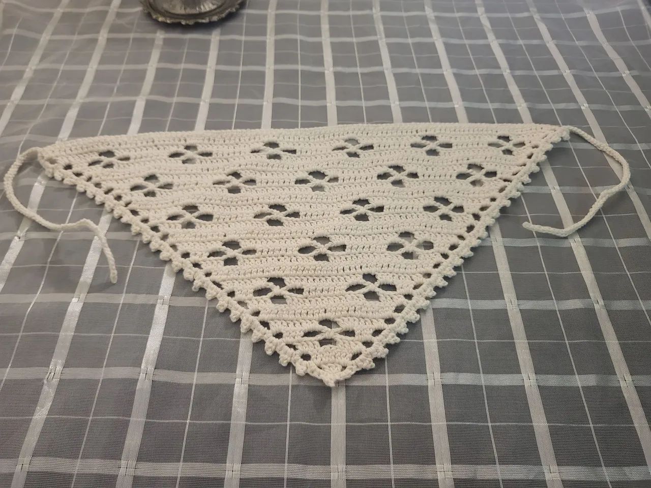 Bandana de crochê  - Foto 3