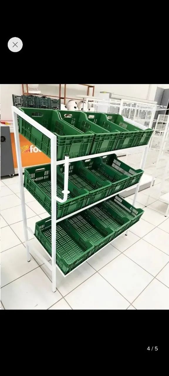 Expositor de frutas Hortifruti novos  - Foto 2