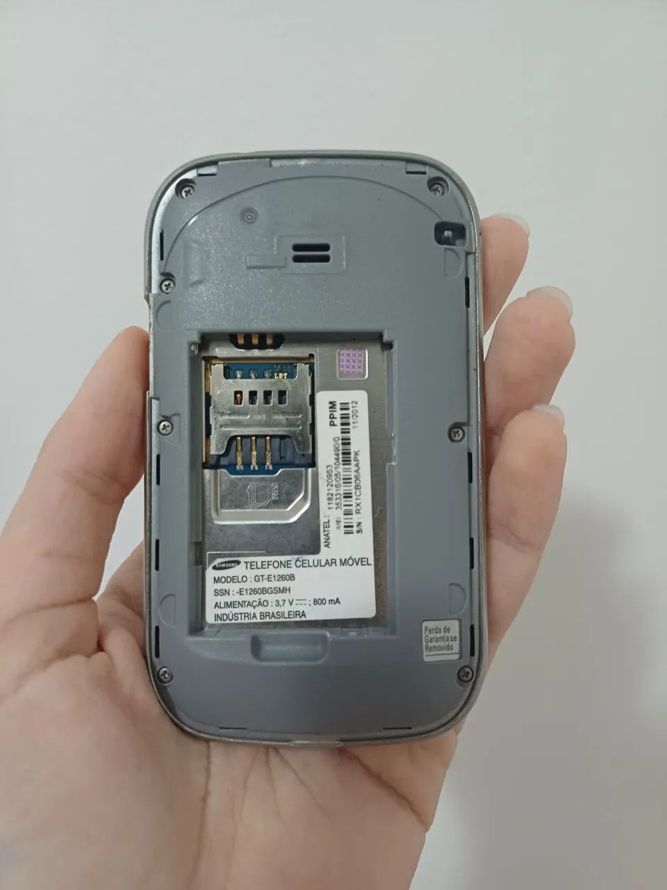 Celular de teclado GT-E1260B - Foto 2