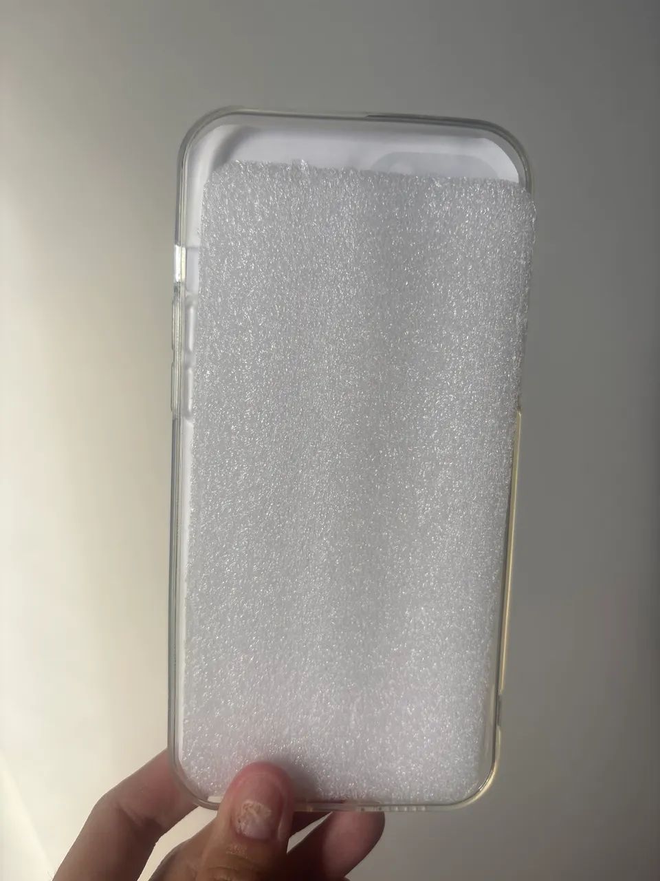 Capa Transparente Com Proteção De Câmera IPhone 12 Pro Max - Foto 2