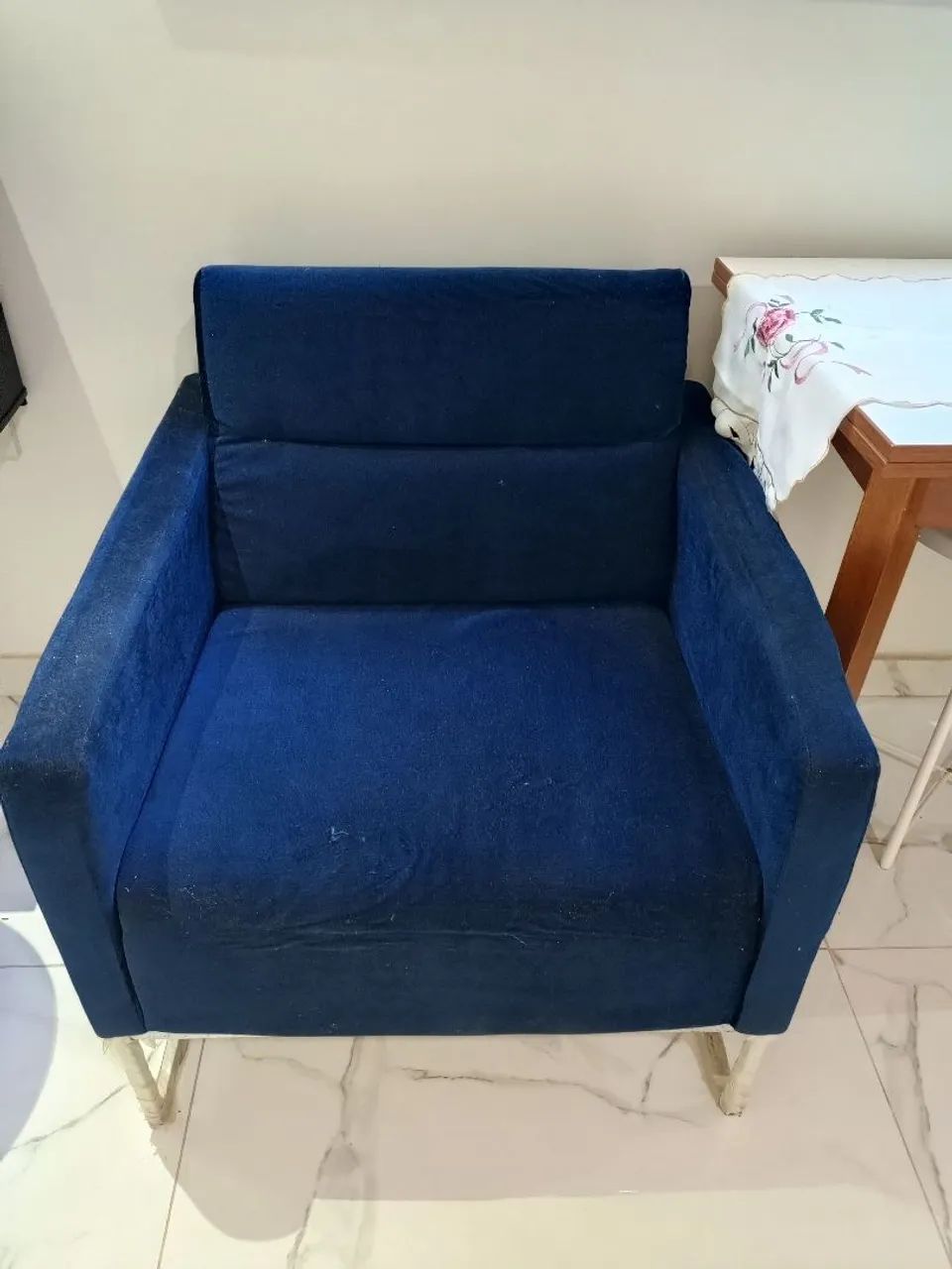 Poltrona luxuosas todo no Suede  - Foto 4