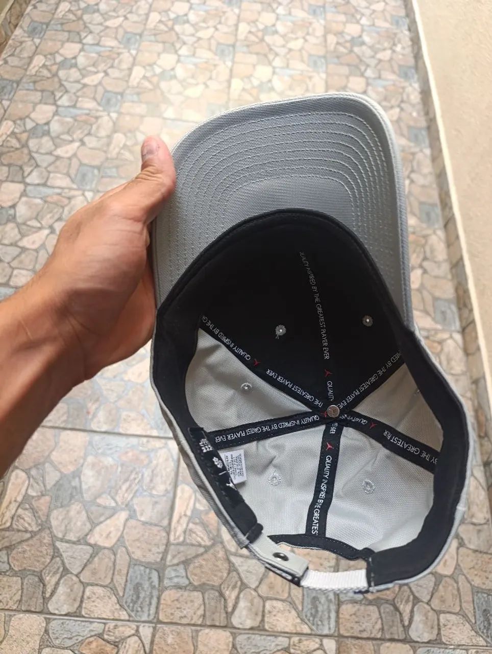 Boné da Jordan cinza claro - Foto 3