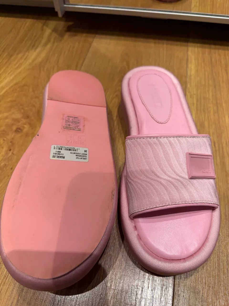 Tamanco rosa Schutz - Foto 2