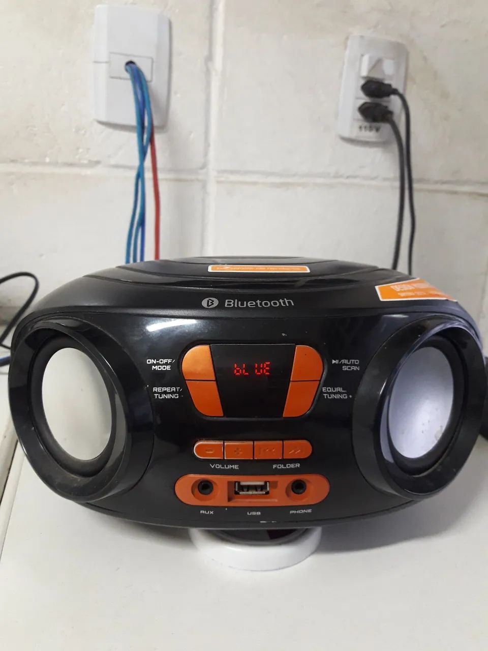 Rádio bombox Mondial 