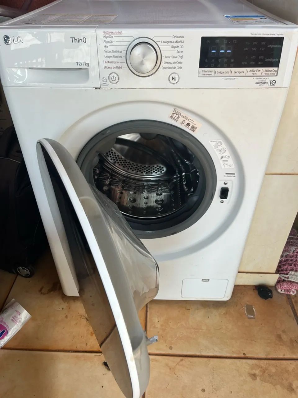 Lava e seca LG 12 KG - Foto 2