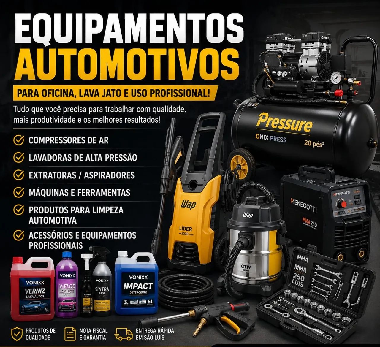 FERRAMENTAS E EQUIPAMENTOS COM ÓTIMOS PREÇOS! - Foto 2