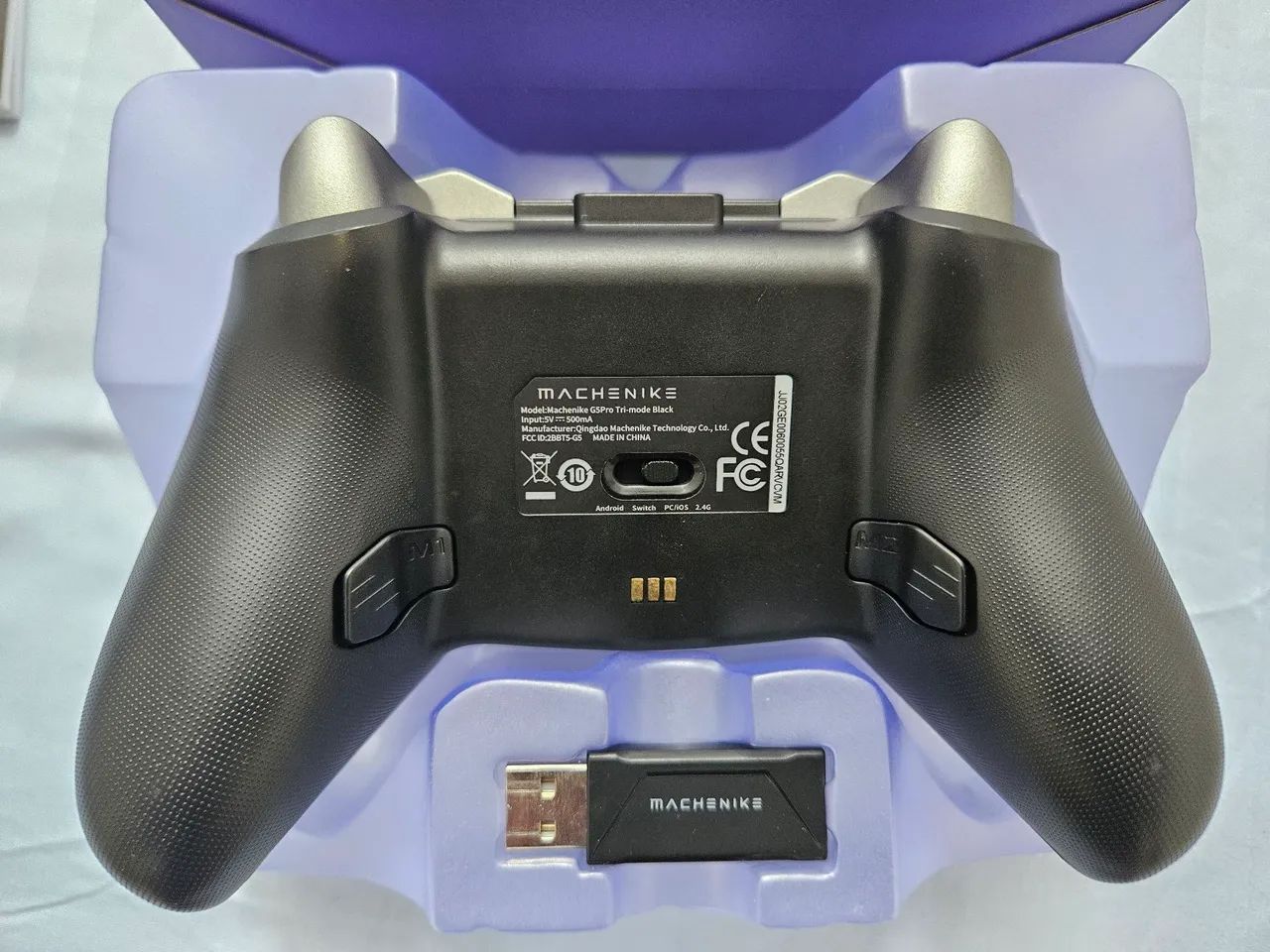 Controle Machenike G5 Pro - Impecável + Caixa e Acessórios - Foto 2