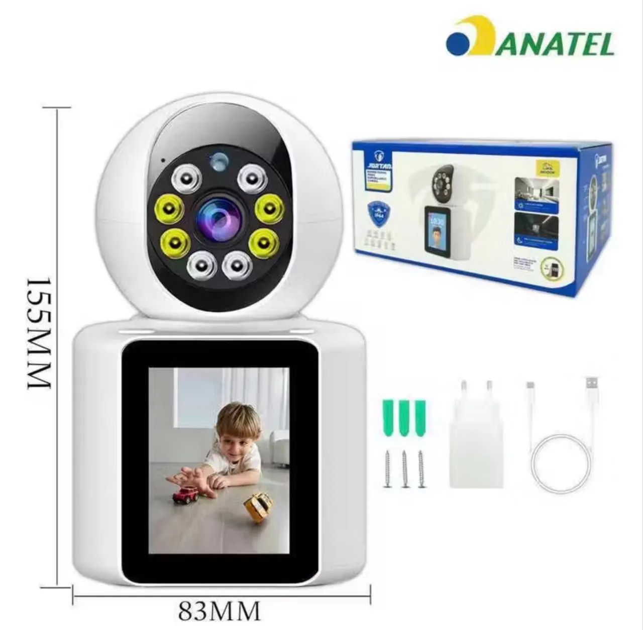 Câmera de segurança com vídeo chamada, Babá eletrônica  - Foto 4