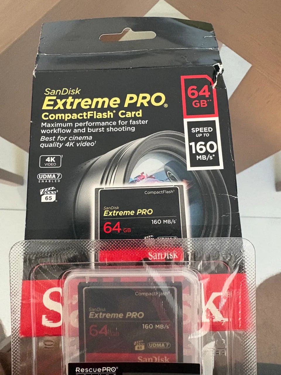Compacto Flash Extreme PRO 64Gb SanDisk - Foto 2