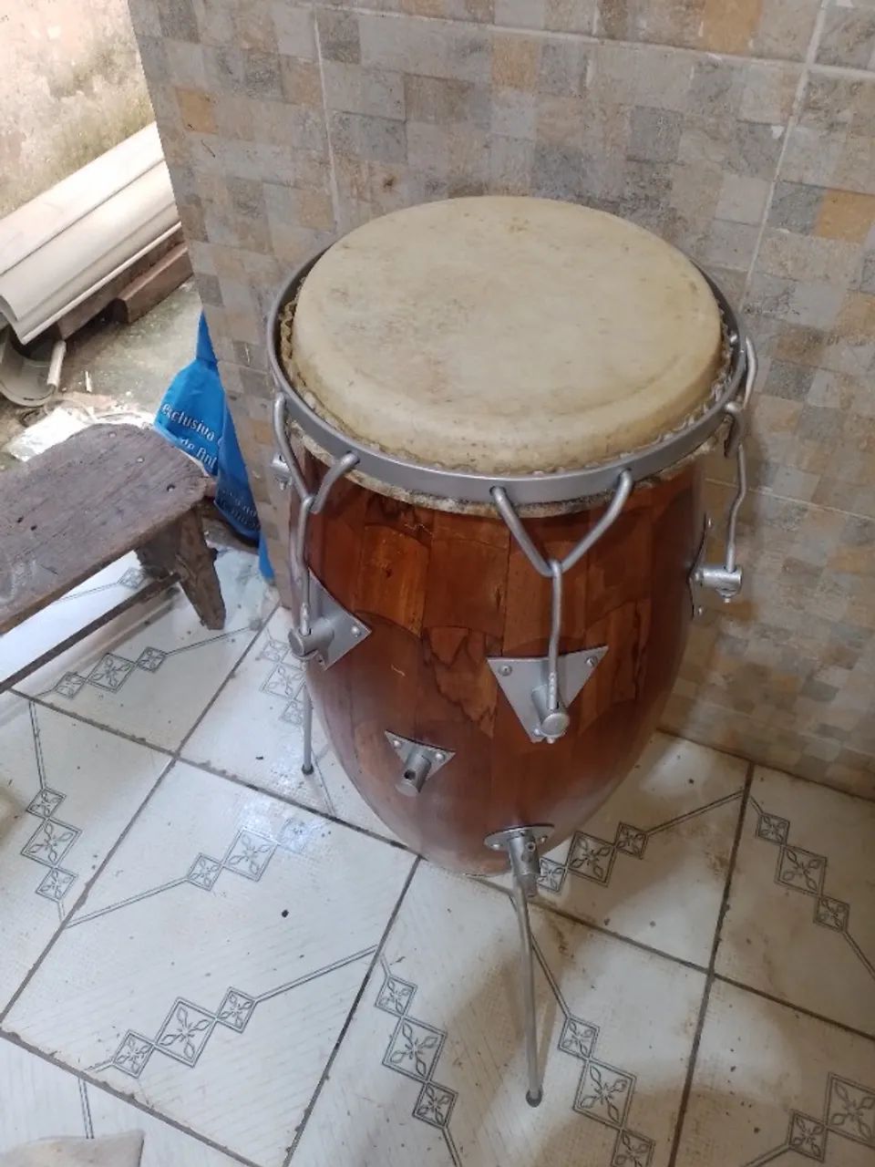 Atabaque Taiko 100cm - Foto 5