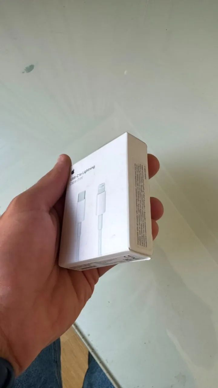 Carregador USB-C para Lightning Apple Original - Foto 4