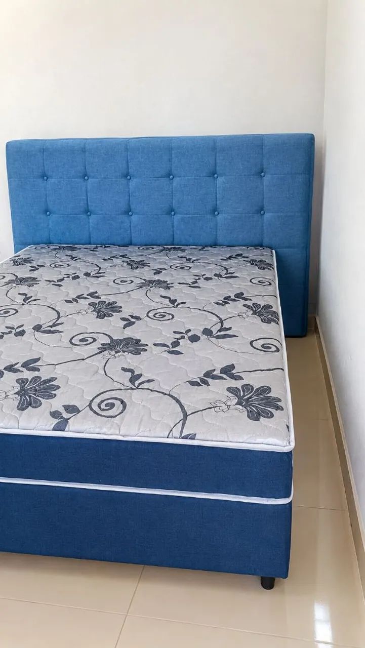 Cama queem com cabeceira entrega e com garantia  - Foto 2