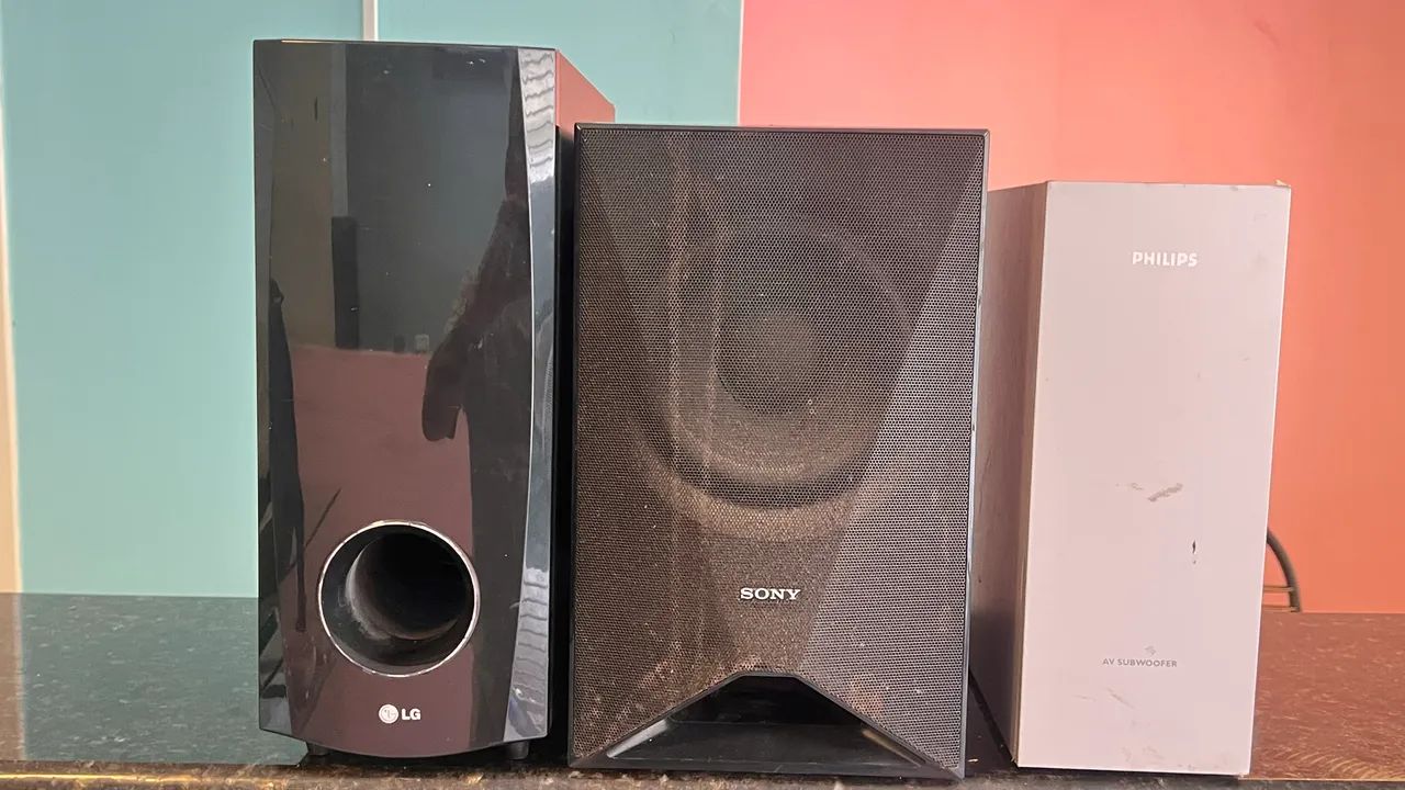 SUBWOOFER PHILIPS, LG e SONY - Foto 4