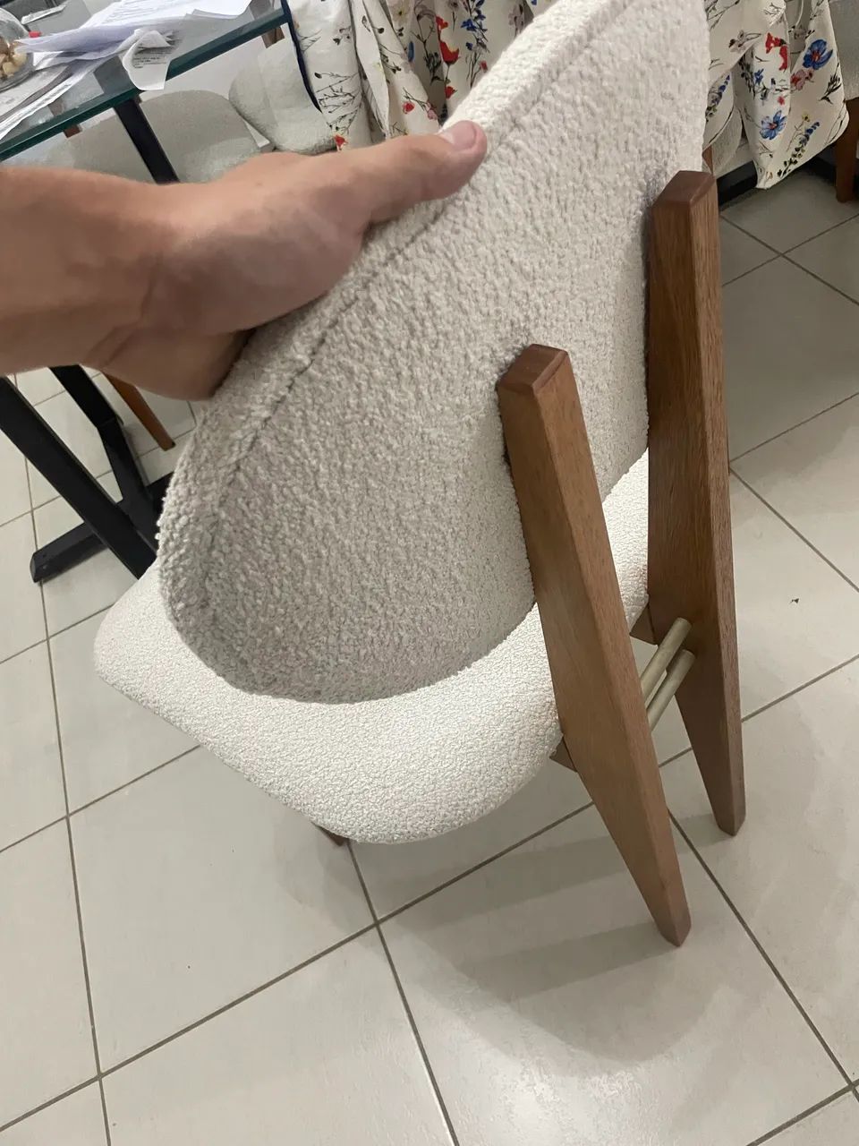 Cadeira pra sala  - Foto 2