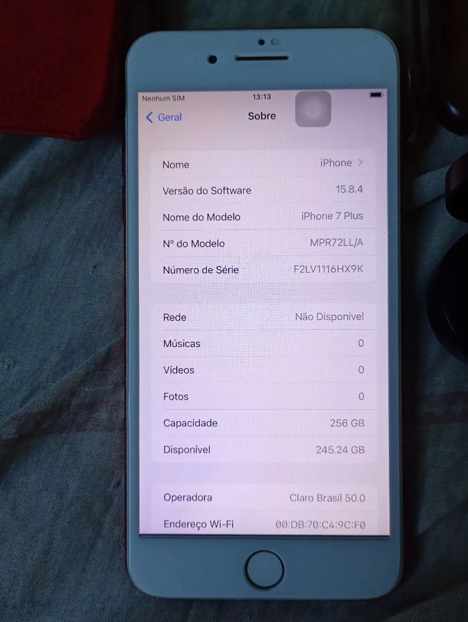 Iphone 7 Plus Red 256Gb lindo - Foto 4