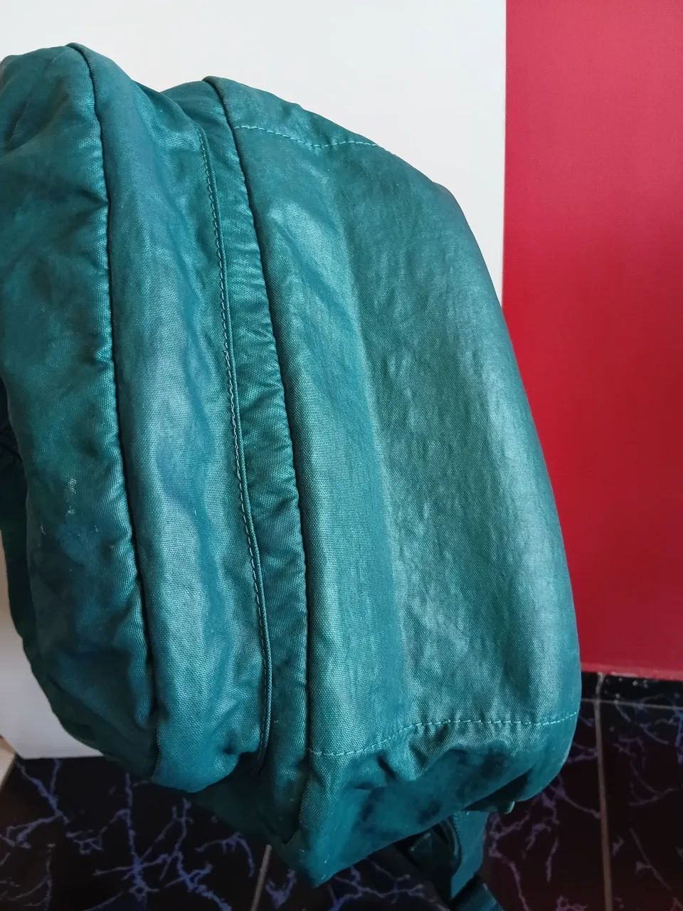 Mochila kipling verde original  - Foto 4