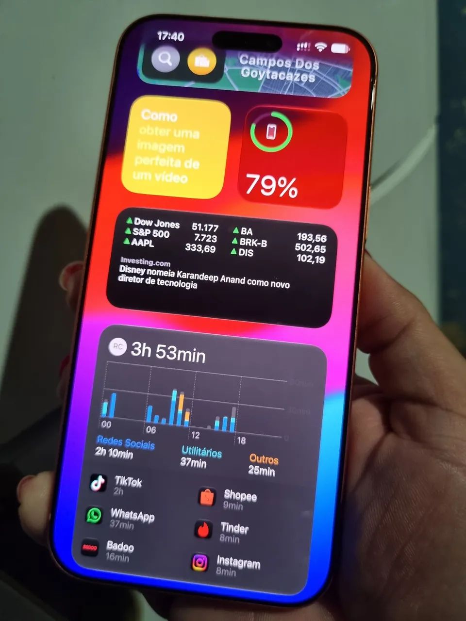 Iphone 17 pro max 256giga novo