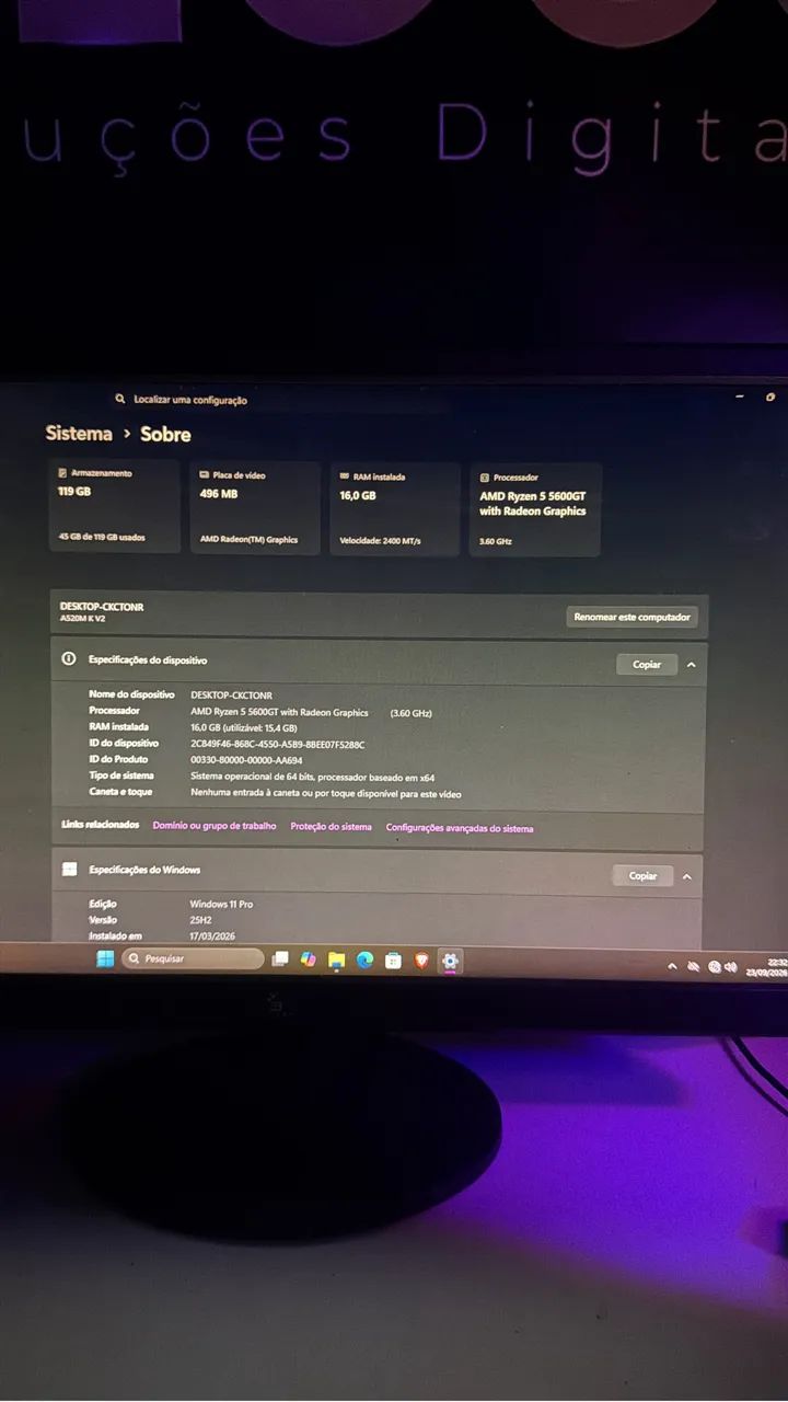 Vendo PC R$ 1.600,00 - Foto 2